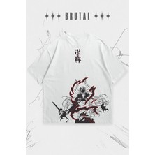 Brutal Dept. Bleach Ichigo Vasto Lorde Baskılı Oversize Unisex Anime Tişört