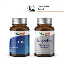 Natuwell 5 Htp 100 Mg 30 Kapsül ve Magneline Magnezyum Bisglisinat 60 Tablet