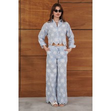 Very Moda D 2913 Nakışlı Pantolon | D2913