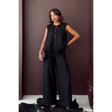 Very Moda Jakarlı Dukuma Pantolon | F2020
