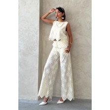 Very Moda D 2913 Nakışlı Pantolon | D2913