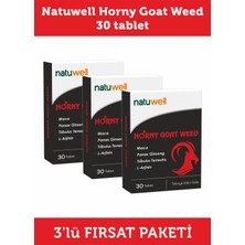 Natuwell 3'lü Horny Goat Weed 30 Tab
