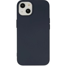 Kmrsfres Newface Iphone 14 Kılıf Nano Içi Kadife Silikon - Lacivert