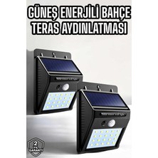 Hype Store Solar Güneş Enerji Panelli Sensörlü Lamba Enerji Tasarruflu