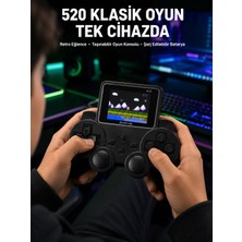 Hype Store 520 Oyunlu Taşınabilir El Oyun Konsolu Tv Bağlantılı Şarjlı Gamepad