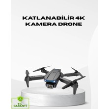 Hype Store 4K Katlanabilir Drone Uzaktan Kontrollü Wi-Fi Görüntü Aktarımlı