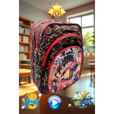TAN EXPRESS Okul Sırt Çantası Dört Gözlü Ilk Öğretim Erkek 37X30X20 cm 1 Adet (Videolu)