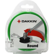Dakkın Misina Yuvarlak 2.0mm HY8100Y34 Yeşil Tırpan Misinası