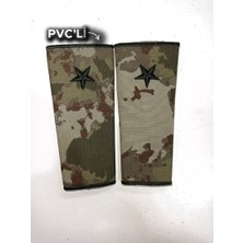 Başaran Ticaret Kamuflaj Subay Teğmen Rütbesi Yeni Kamuflaj (Pvc'li)