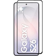 CepStok Samsung Galaxy S26 5d Tam Kaplayan 9h Temperli Ekran Koruyucu