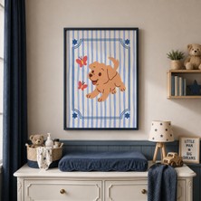 Luxor Pixels (Çerçevesiz) Sevimli Köpek Çocuk Odası Poster