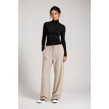 Mixxtrend Kadın Tencel Ultra Soft 5 Renk Bağcıklı Pantolon