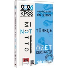 Kitap Aktüel Kpss Lise Ortaöğretim Ön Lisans Türkçe Ders Notları 2026