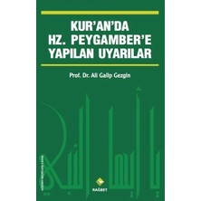 Kur'an'da Hz.peygamber'e Yapılan Uyarılar