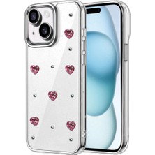 Enco Store Apple iPhone 14 Fiyonk Desenli Kapak - Desen 3