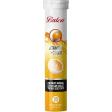 C Vitamini+Çinko Port. Aromalı Efervesan Tablet