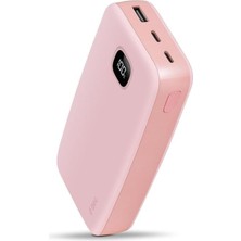 Chargeup Pro LCD 20.000MAH Pd 20W Taşınabilir Hızlı Şarj Aleti/powerbank Gül Kurusu 2BB213TP