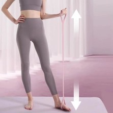 Enco Store Silikon Pilates & Egzersiz Direnç Bandı – Yoga, Aerobik, Squat ve Spor Için Çok Amaçlı Fitn