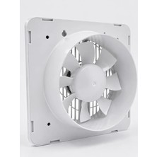 Enco Store 150 mm Dekoratif Aspiratör 20,8 x 20,8 cm 20 W 320 M³/h Duvar ve Tavan Tipi Havalandırma Fanı