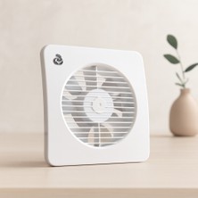 Enco Store 150 mm Plastik Banyo Tuvalet Aspiratörü 20W 320 M3/h