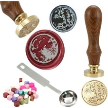 Mektup Damga Mühürü Taç & Arı + 30 Mühür Mumu + Eritme Kaşığı
