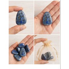 Best Bioenerji Taş Terapi Lapis Lazuli Damla Doğal Taş – Gökyüzünün Derin Mavisi