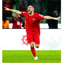 Türkiye Euro 2024 Yunus Akgün Yetişkin Forması (Red)