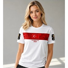Türkiye Fifa 2026 Dünya Kupası Isimsiz Forması (Beyaz)