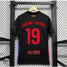 Barcelona 2024/25 Yeni Sezon Lamine Yamal Deplasman Forması (Black)