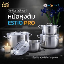 Zebra Thailand Zebra Paslanmaz Çelik Tencere 16 cm Estio Pro, 1,7 Litre, Çelik Kapaklı, İndüksiyon Uyumlu