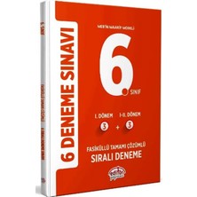Kitap Aktüel 6. Sınıf 3+3 Fasiküllü 6 Deneme