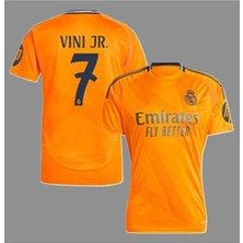 Vinicius Jr. 2024-25 Yeni Sezonu Real Madrid Deplasman Yetişkin Forması