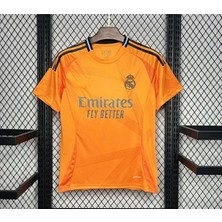 Real Madrid 2024/25 Sezonu Isimsiz Deplasman Forması (Orange)