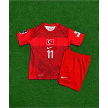 Türkiye 2026 Dünya Kupası Kırmızı Kenan Yıldız Iç Saha Çocuk Forması (World Cup)