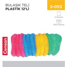 Promosyon Zinciri Bulaşık Teli Plastik 12Lİ