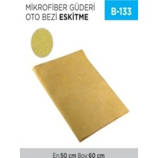 İnci Çelik Aksesuar Güderi Mikrofiber Oto Bezi Eskitme 50X60CM