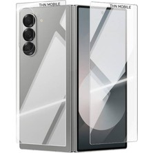 Thn Mobile Samsung Galaxy Z Fold 8 Ultra Ile Uyumlu Arka ve Ön Ekran Koruyucu