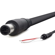 Zenviaa Notebook Adaptör Kablosu 7.4*5.0 Hp/compaq 30W-90W 1.2m Siyah HDX5553 ZNV2412
