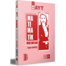 Benim Hocam Yayınları Benim Hocam 2027 Ayt Matematik Ders Notları - Nagihan Damargüç