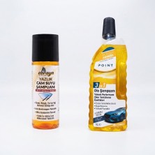 ZENVIAA12 Cilalı Konsantre Oto Şampuanı 1 Litre ve Oto Cam Suyu Şampuanı 40 ml 1 Adet ZNV2044