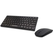 Zenviaa Wıreless Smart Klavye Mouse Set Q Siyah HR839 ZNV2412
