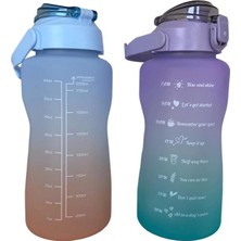 Zenviaa Günlük Motivasyon Su Matarası 2 Litre ZNV2412