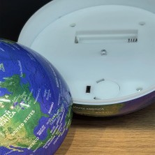 Zenviaa Pilli Işıklı Dönen Dünya Küresi ZNV2412