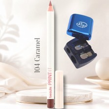 Beaulis 104 Caramel Dudak Kalemi + Asortili Çift Bıçaklı Kalemtraş