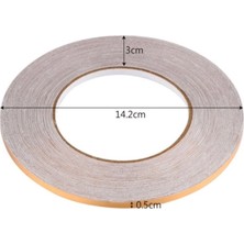 Zenviaa 0.5 cm 50 Metre Gold Fayans Arası Şerit Bant ZNV2412