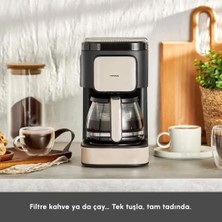 Omrs Store Karaca Just Coffee Aroma 2-In-1 Filtre Kahve Çay Demleme Makinesi