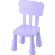 Ikea Mammut Lila Çocuk Sandalyesi