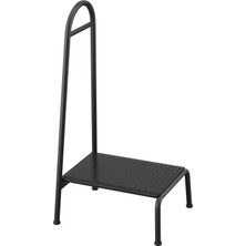 Ikea Basıngen Antrasit Tırabzanlı Basamaklı Tabure