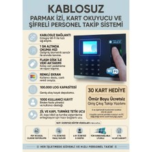 İmpro Zaman Kart Okuyucu Personel Takip + 30 Adet Kart Hediye + Giriş Çıkış ve Maaş Yazılımı Dahil