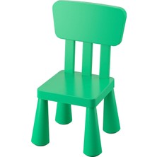 Ikea Mammut Parlak Yeşil Çocuk Sandalyesi